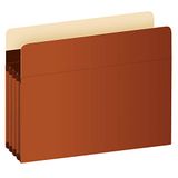Pendaflex 15423 Accordeon Document Portefeuilles Extra Duurzaam Uitbreidbaar 3,5 inch Wettelijke Grootte Versterkt met Dupont Tyvek Materiaal, 10 Per Doos (15423), Bruin
