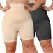 MEETYOO 2-Pack Shapewear Dames Corrigerende Short Hoge Taille Plus Size – Naadloze Buikcontrole & Lichte Billenlift - Zwart/Beige XL
