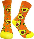 Tutti Footi Avocado Sokken Maat 36-41 Oranje/Geel