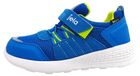 Jela Chaussures enfant garçon Chaussures basses Chaussure à scratch Bleu Loisir