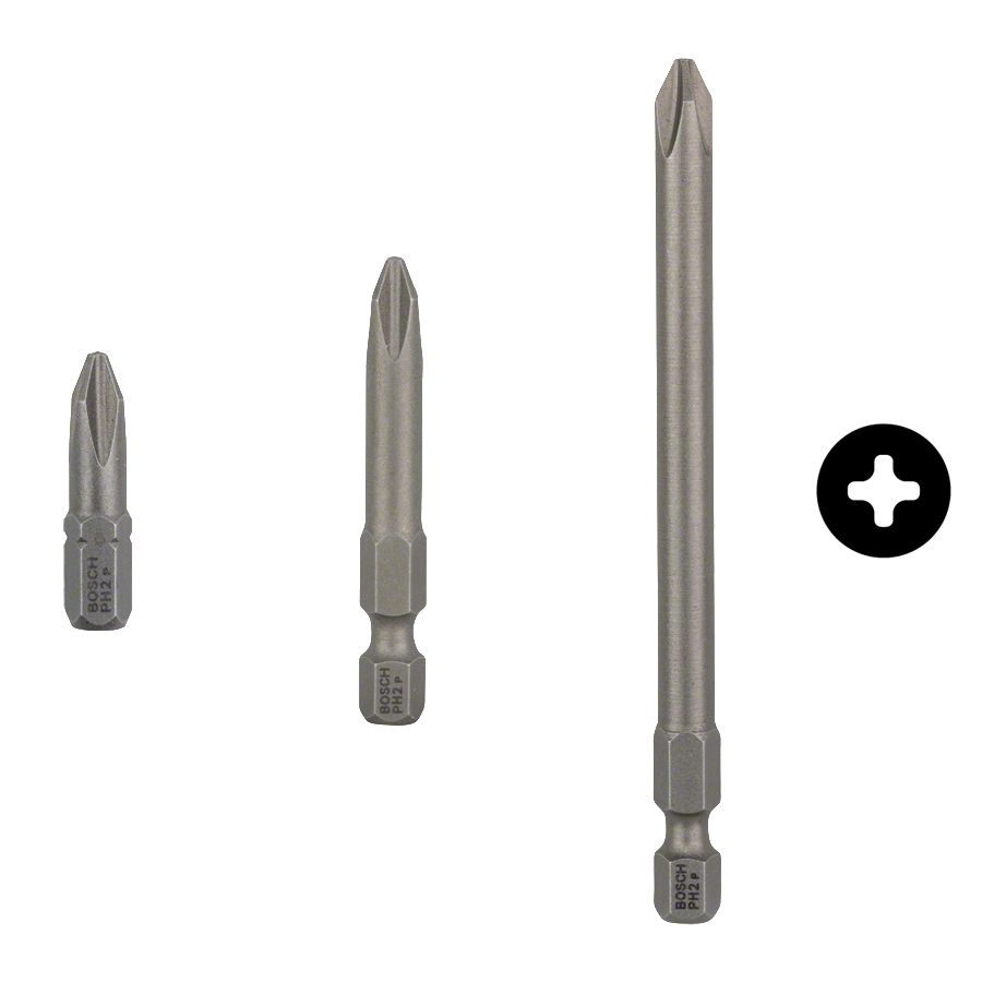 Bosch Extra Hard schroefbits 25 mm