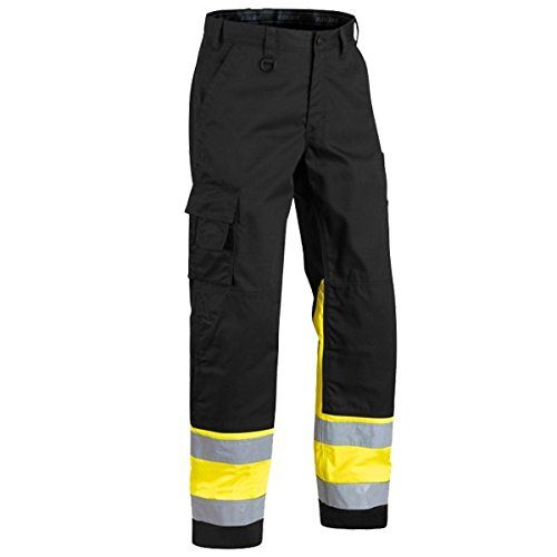 Blåkläder Werkbroek High Vis 1564-1811 - Zwart/High Vis Geel - C52