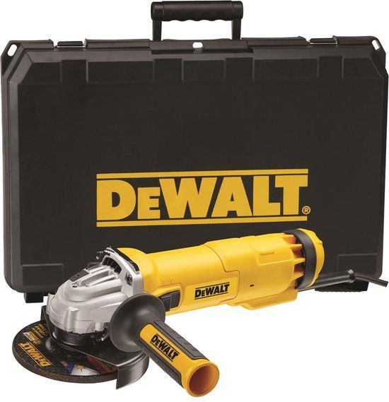 DeWalt DWE4237K Haakse Slijper - 1400W - 125mm - Met Koffer