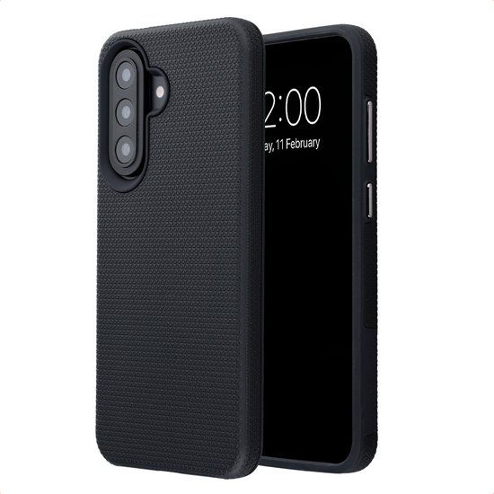 Accezz Tough Backcover met MagSafe Ring voor Samsung Galaxy A57 (5G) - Zwart