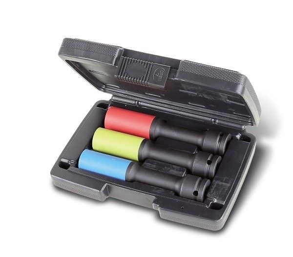 Beta Set of impact sockets for alloy wheels w/poly cove - Black