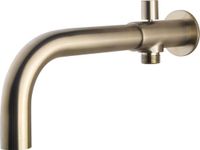 Wiesbaden Caral Inbouw Baduitloop met Omstel 23 cm - RVS Look