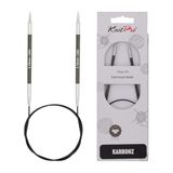 KnitPro Karbonz rondbreinaalden 100cm 3.75mm - 3st