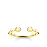 Thomas Sabo TR2319-414-14-50 Ring Dames 925er Zilver geel verguld ringmaat 50