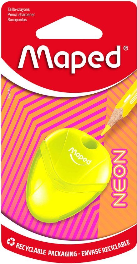 Maped Puntenslijper Igloo Neon Assorti