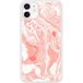 iPhone 12 Marbre Rose Bedrukt siliconen hoesje