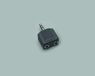 BKL Electronic 1102014 Jackplug Adaptateur audio Y Noir