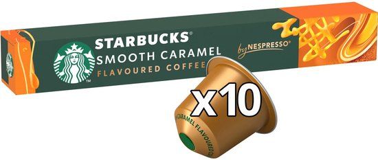 Starbucks Smooth Caramel - 10 Koffiecups