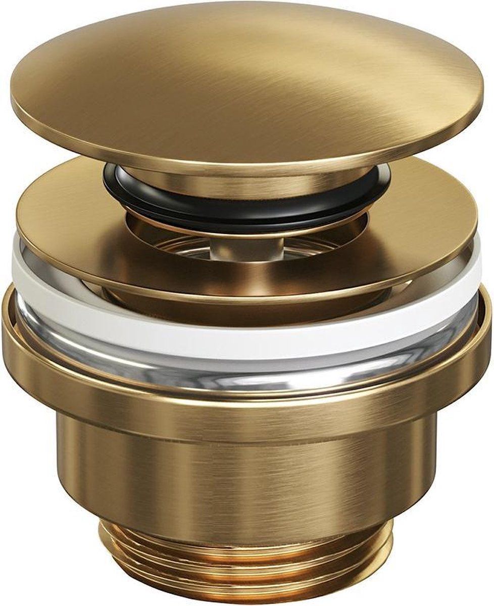 Brauer Gold Edition Klikwaste Ø6cm Geborsteld Goud