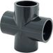 Raccord Croix Diamètre 50 Et 63 Mm Lot De 2   50mm