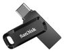 SanDisk Ultra Dual Drive USB Flash Drive - 128GB - USB Type-A / USB Type-C - Black/Silver