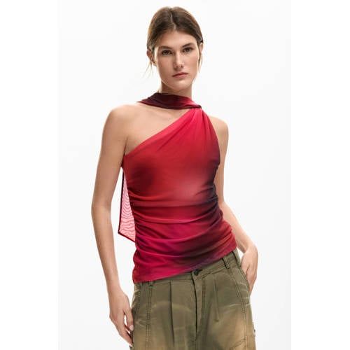 Desigual top donkerrood