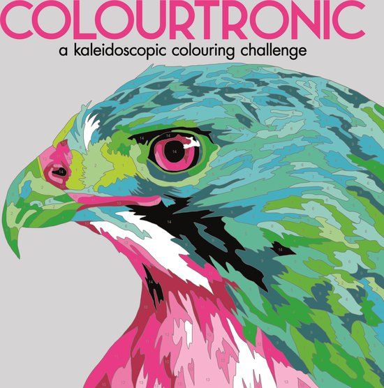 Merkloos / Sans marque Colourtronic: A Kaleidoscopic Colour by Numbers Challenge