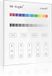 Milight Bol Draadloze Touch panel voor RGB(W) LED - wandbediening op stroom