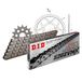 Kettingset DID Kettingset staal 520ZVM-X / 112 klinknagel slot voor Suzuki SFV Gladius SV S SF 650 cc Bj. 2009-2020