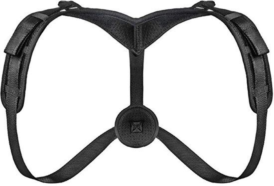 DaanXL Houding Correctie Brace - Postuur Corrector - Rug & Schouder - Zwart - Unisex