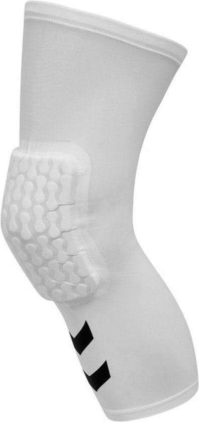 Hummel Knee Long Sleeve - Kniebeschermers - wit - XS - Volwassenen - Volleybalbescherming