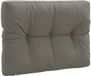 vidaXL Palletkussen VIANEN 100% Polyester Grijs 70 x 60 x 12 cm
