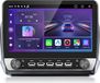 Android 15 autoradio 10,1 pouces avec Carplay, pour Peugeot 208/2008 (2012-2018), avec navigation GPS, Wi-Fi, 4G, Bluetooth, DAB+, commande au volant, port USB, stockage 6+128 Go et un bouton rotatif. Processeur 8 cœurs