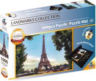 Braet Superpack puzzel 1000 st + lijm en mat - Eiffeltoren