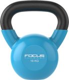 Focus Fitness Kettlebell - Vinyl - 16 kg - Multicolor