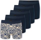 Schiesser 5PACK Shorts - 95/5 Multipacks Onderbroek - blauw, beige