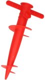 Benson Rode parasolhouder / parasolboor - 30 cm - parasolvoet / parasolstandaard
