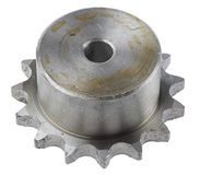 RS PRO 15-tands tandwiel voor 08B-1 ketting, staal, boring Ø 12 mm, verdeeldiameter 61,09 mm, 35 mm