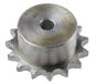 RS PRO 15-tands tandwiel voor 08B-1 ketting, staal, boring Ø 12 mm, verdeeldiameter 61,09 mm, 35 mm
