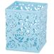 RICOO Pennenbox pennenhouder B003-HB pennenkoker metalen pennen opberghouder 1 stuk pennenhouder pennenopslag bureau organizer bureau organizer pennenbeker lichtblauw