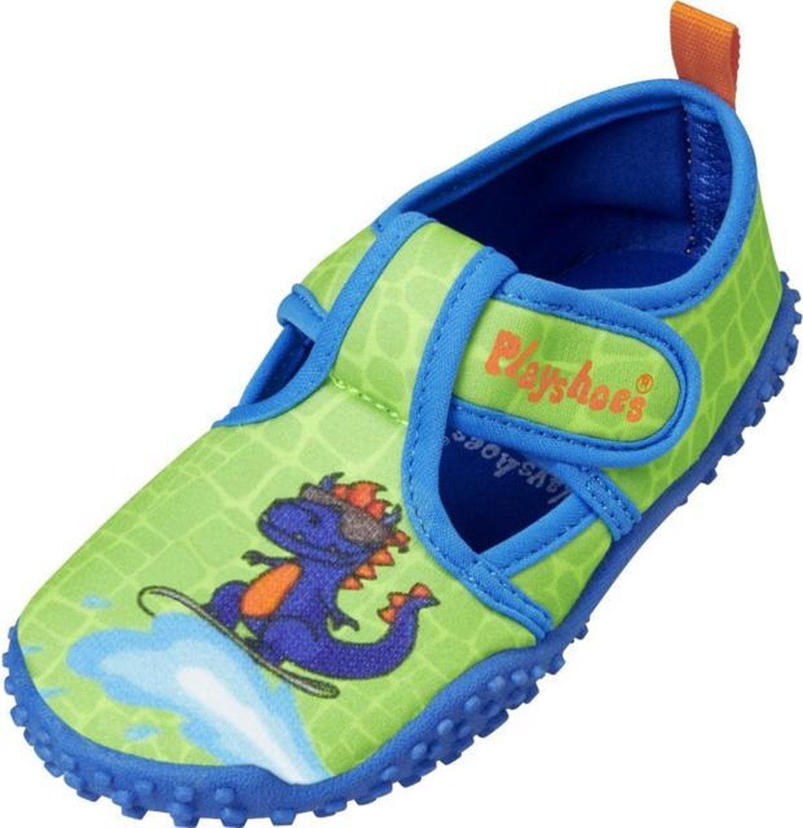 Playshoes Waterschoenen UV werend dino maat 28/29 - groen/blauw