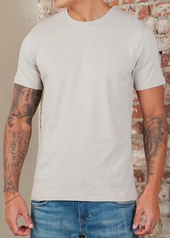 BOSS Orange T-shirt heren Grijs Tales 10242631 02 50508584/070