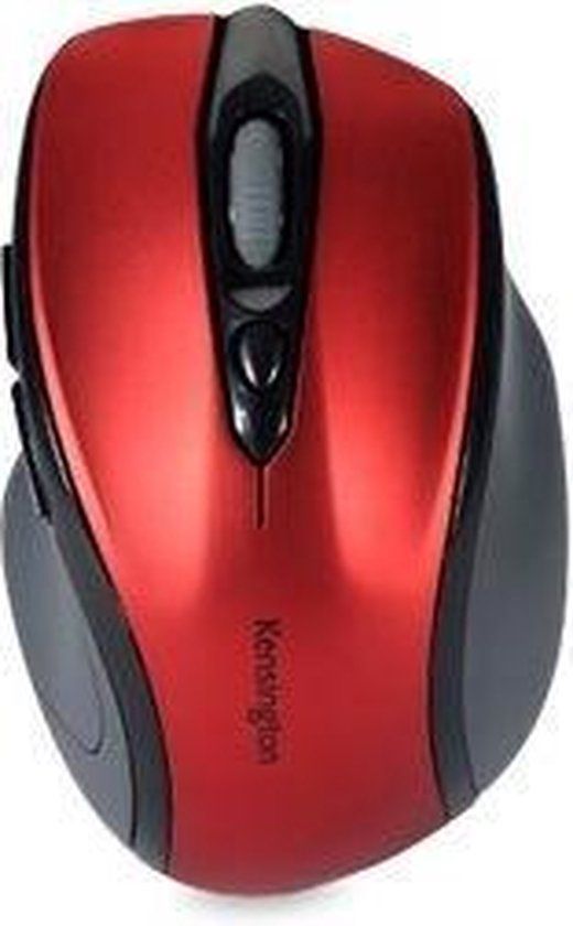 Merkloos Kensington Pro Fit RF Draadloos Optisch 1750DPI Zwart, Rood muis