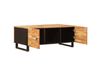 Maison Exclusive - Table basse, marron, 100 x 54 x 40 cm, manguier massif