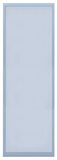 Gefom 411032 LED-nachtlampje, 46 x 10 cm, 8 W, 4000 K, detector, aluminium, wit