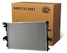 HELLA 8MK 366 302-061: Radiateur, waterkoeler, motorradiateur voor VW Multivan VI (SGF, SGM, SGN), Transporter VI Bus (SGB, SGG, SGJ), Transporter VI bestelwagen