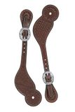 Weaver Leather Basin Cowboy Standaard Spoorriemen, bruin, één maat