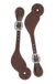 Weaver Leather Basin Cowboy Standaard Spoorriemen, bruin, één maat