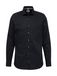 OLYMP Level 5 body fit chemise - noir (contraste) - Facile à repasser - Tour de cou : 41