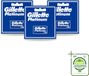 Merkloos Gillette Platinum Navulscheermesjes - 5 stuks per verpakking - 3 verpakkingen