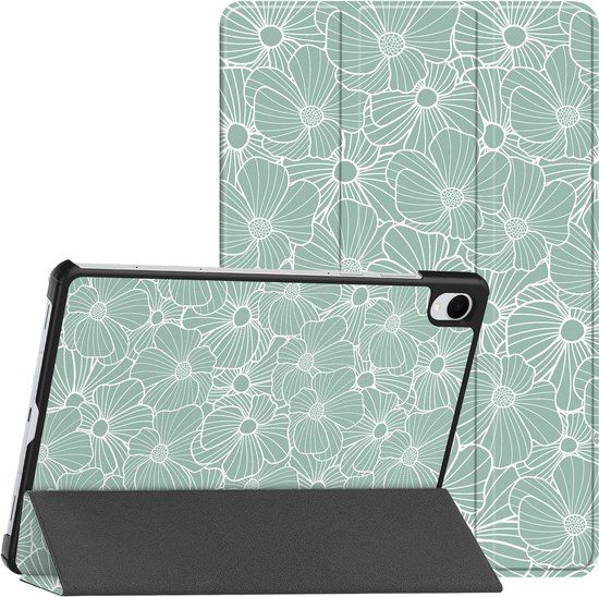 imoshion Tablet Hoes - Geschikt voor Samsung Galaxy Tab S11 - Design Trifold Bookcase - Botanica