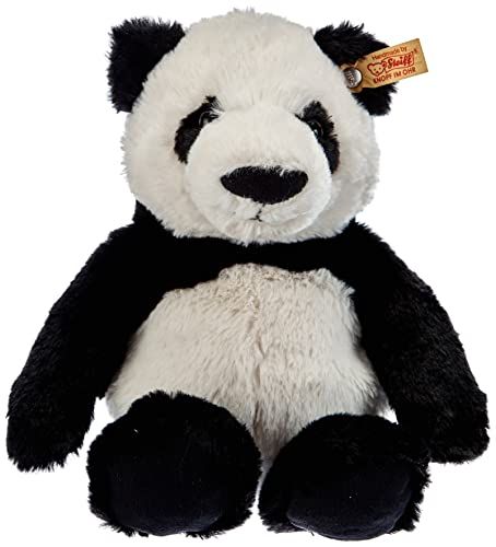 Steiff Soft Cuddly Friends Ming Panda 27 cm - Zwart
