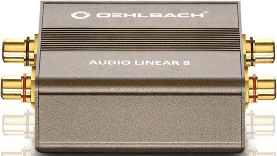 Oehlbach Audio Linear 8 - AV Converter - Metallic-bruin (glanzend)