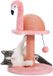 Merkloos / Sans marque Creatieve Flamingo Krabpalen - Stijlvolle Kattenboom H: 48 cm Roze met Ligplaats