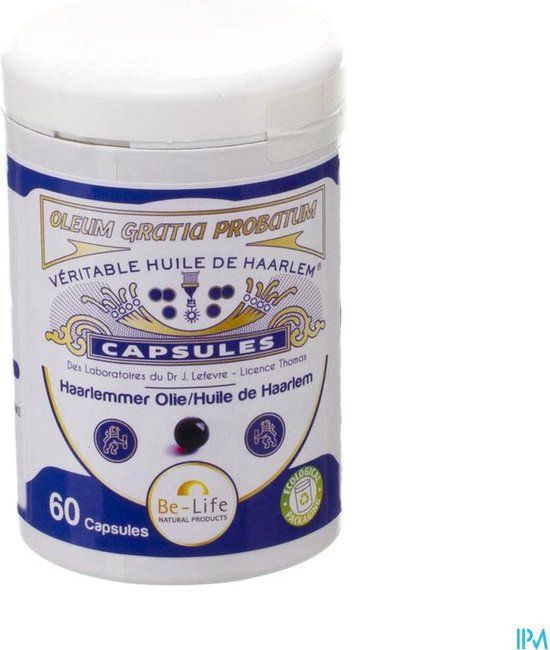 Be-Life Haarlemmer Olie - 60 Capsules