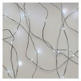 EMOS Guirlande lumineuse Nano, blanc froid, pour intérieur et extérieur, IP44, 4 m de long, avec fonction de minuterie